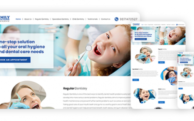 Family Dental Clinic Lead Driven Website Design